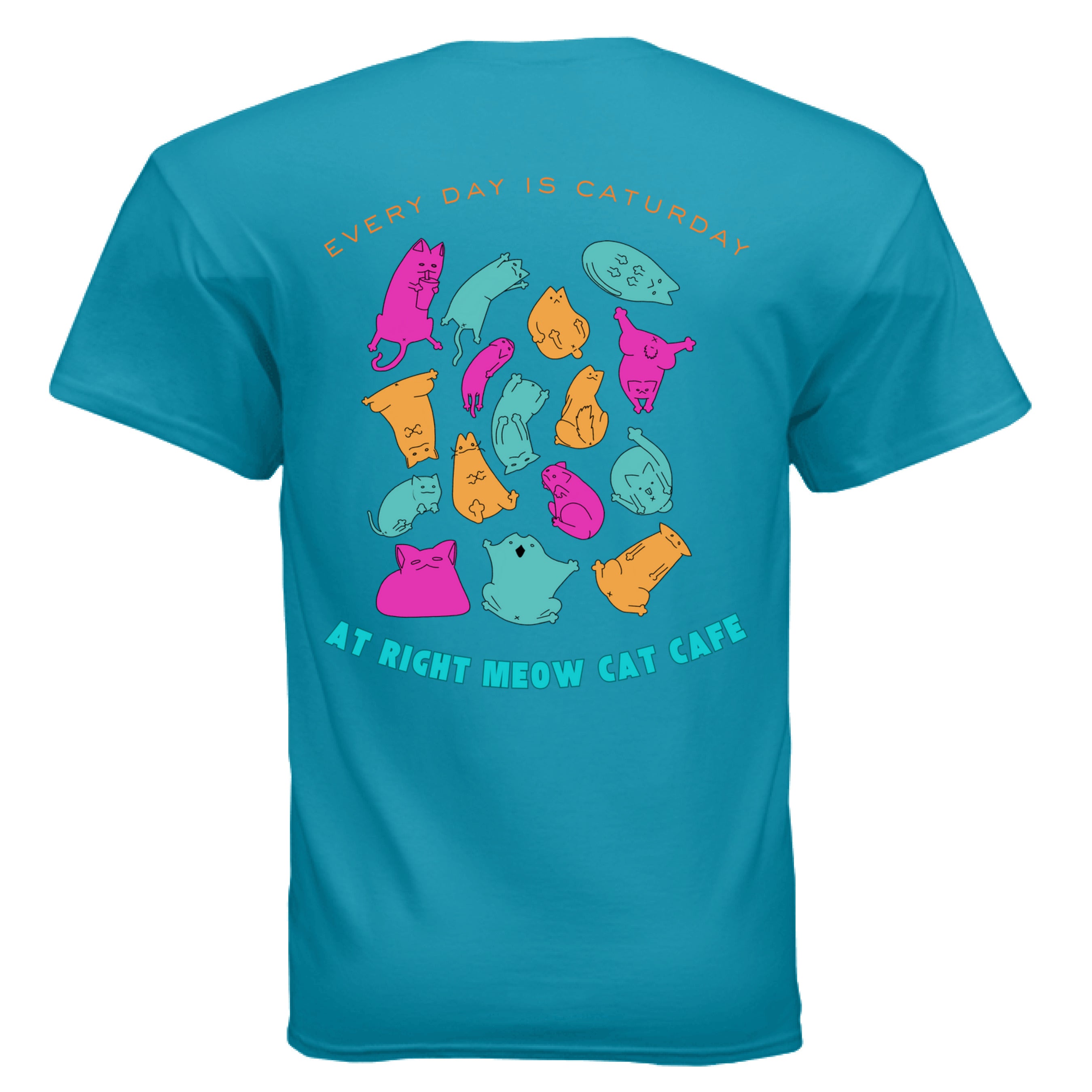 TROPICAL BLUE - BACK